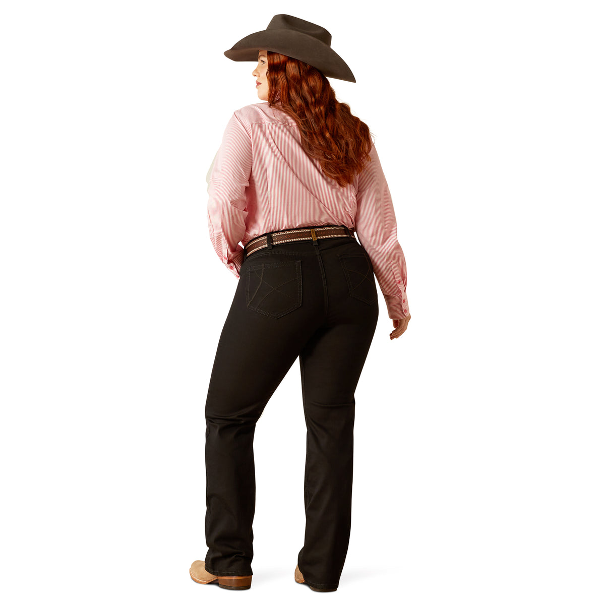 Ariat Womens Perfect Rise Boot Cut Jean - Ella Black