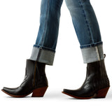Ariat Womens Perfect Rise Striaght Leg Jean - Crop Silvie Glenwood