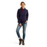 Ariat Womens Rabere Hoodie - Navy Eclipse