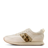 Ariat Womens Ranch Runner - Bright Cream/Gilded Leopard Hair On