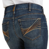 Ariat Womens Real Mid Rise Boot Cut - Amora Pasadena