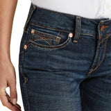 Ariat Womens Real Mid Rise Boot Cut - Amora Pasadena