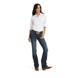 Ariat Womens Real Mid Rise Boot Cut - Amora Pasadena