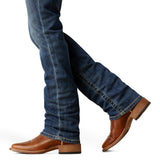 Ariat Womens Real Mid Rise Straight Leg Jean - Everlee Irvine