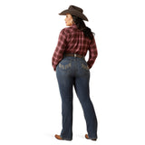 Ariat Womens Real Perfect Rise Boot Cut Jean - Halyn Arkansas