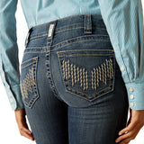 Ariat Womens Real Perfect Rise Boot Cut Jean - Halyn Arkansas