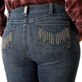 Ariat Womens Real Perfect Rise Boot Cut Jean - Halyn Arkansas