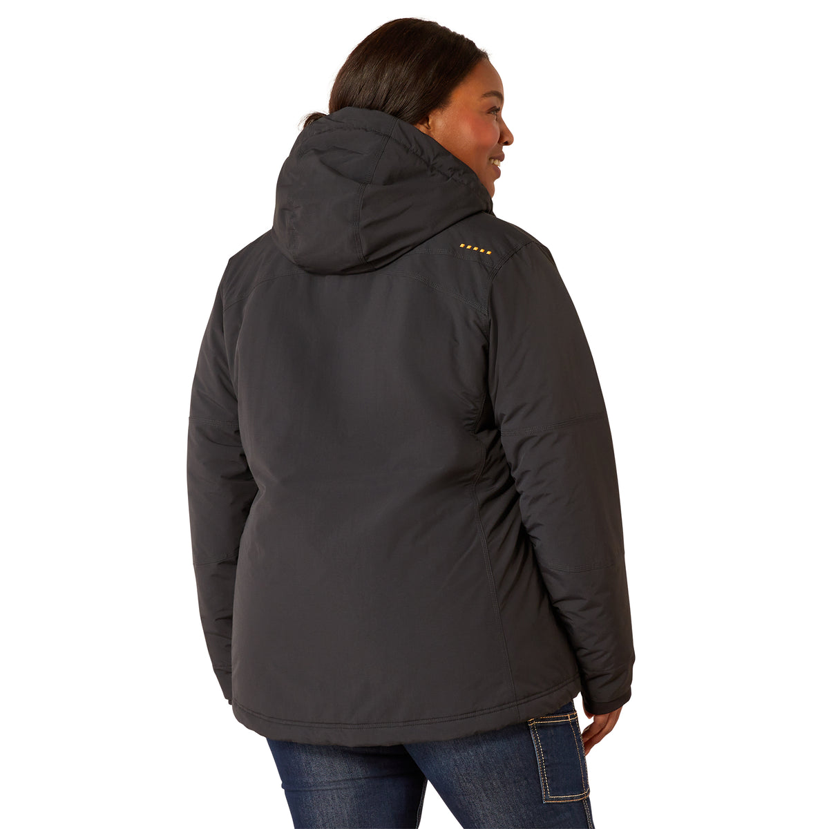 Ariat Womens Rebar Cordura Ripstop Insulated Jacket- Black