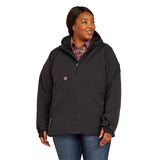 Ariat Womens Rebar Cordura Ripstop Insulated Jacket- Black