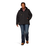 Ariat Womens Rebar Cordura Ripstop Insulated Jacket- Black