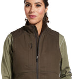 Ariat Womens Rebar Duracanvas Insulated Vest - Wren