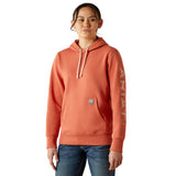 Ariat Womens Rebar Graphic Hoodie - Aragon Hetaher/Cameo