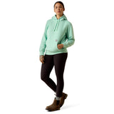 Ariat Womens Rebar Lightweight Graphic Hoodie - Lichen