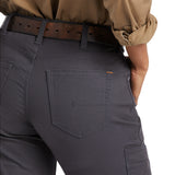Ariat Womens Rebar Perfect Rise Durastretch Made Tough Pants - Rebar Grey