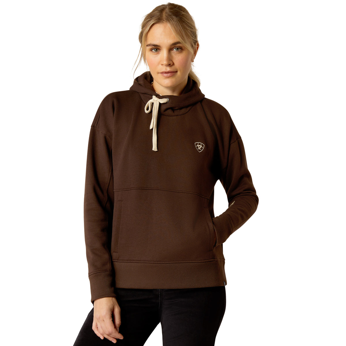 Ariat Womens Rabere Hoodie - Mole