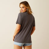 Ariat Womens Retro Rodeo Tee - Thunderstorm