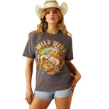 Ariat Womens Retro Rodeo Tee - Thunderstorm
