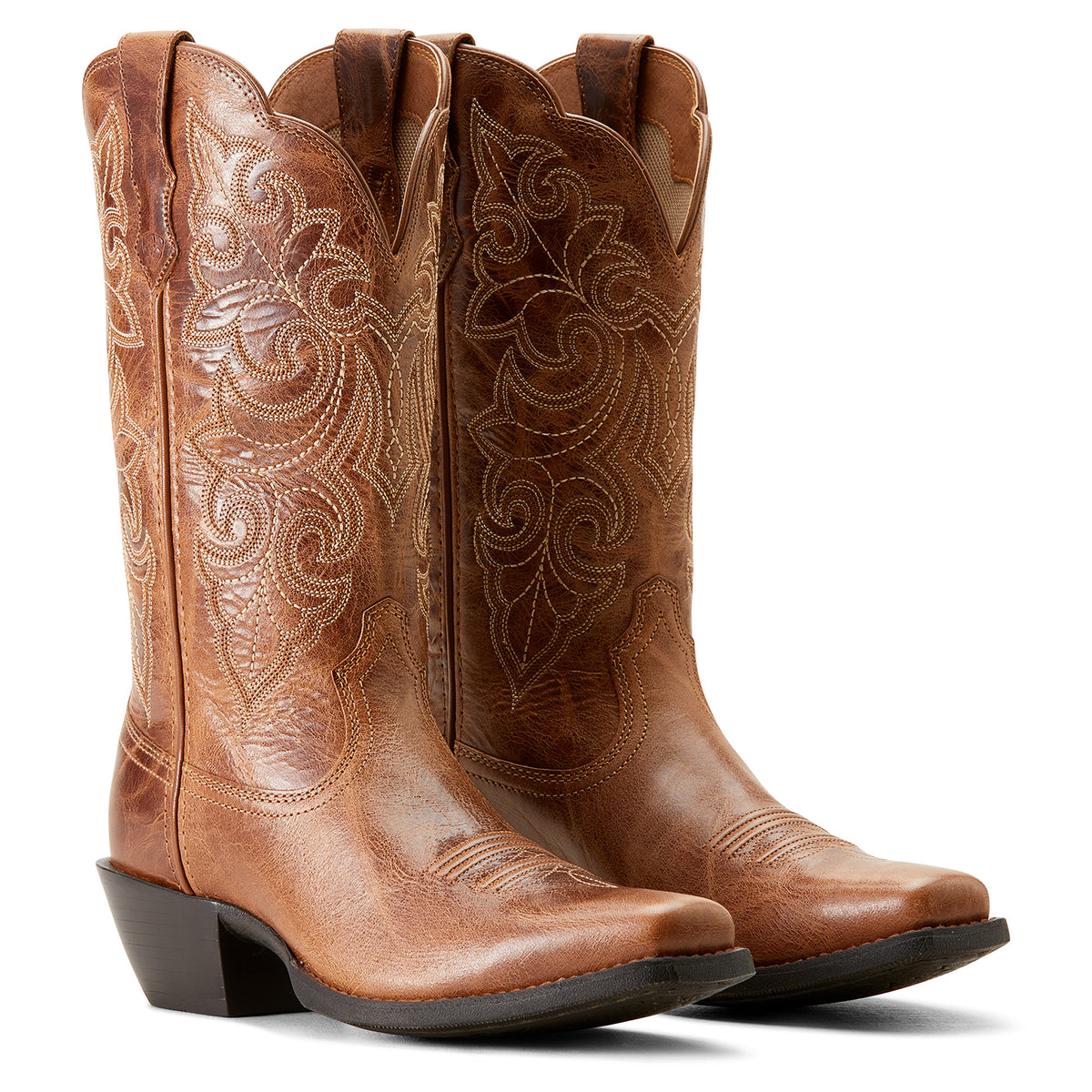 Ariat Womens Round Up Square Toe - Ready Russett