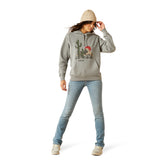 Ariat Womens San Pedro Hoodie - Heather Grey