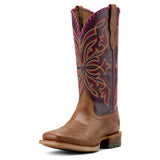Ariat Womens Showdown - Dark Tan/Vino