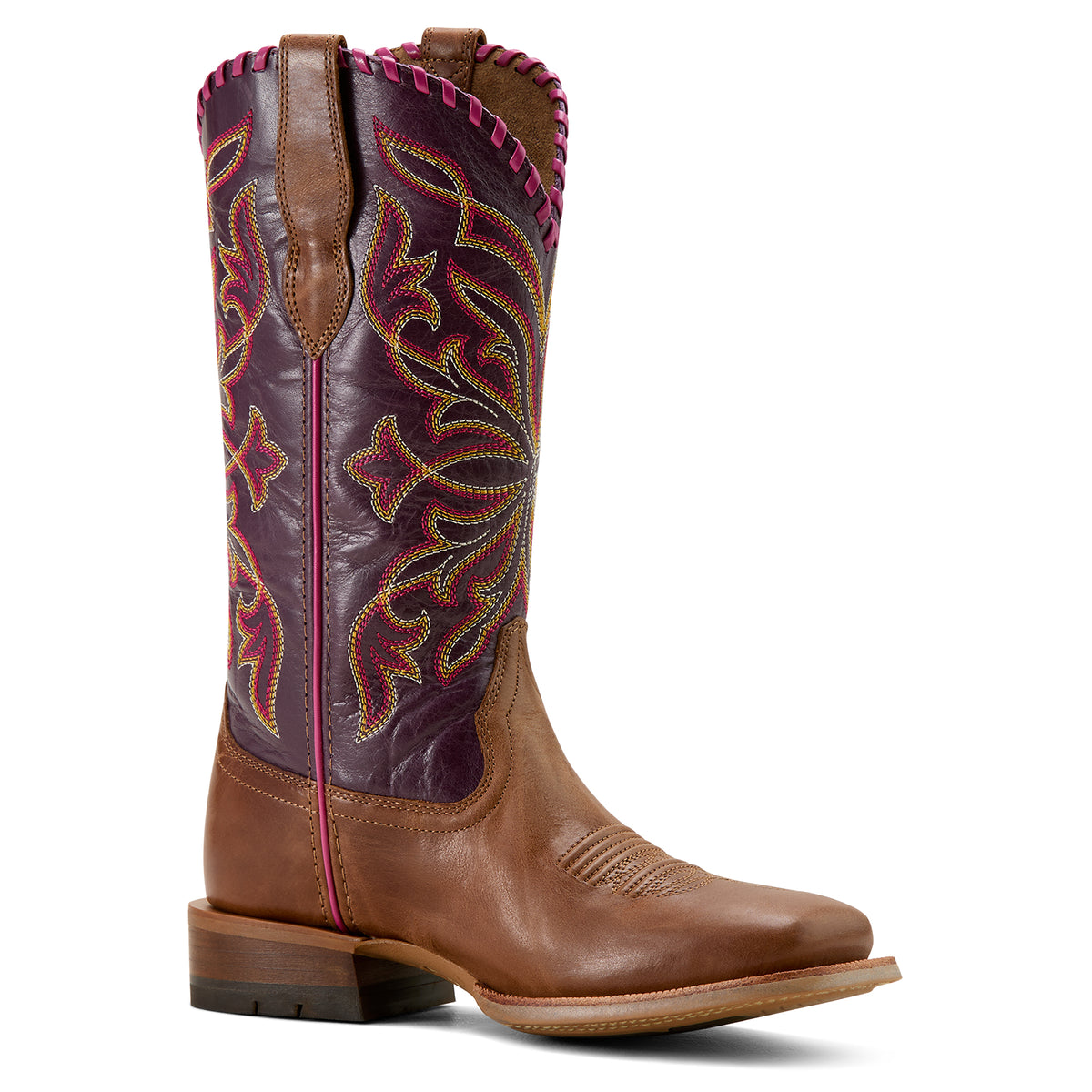 Ariat Womens Showdown - Dark Tan/Vino