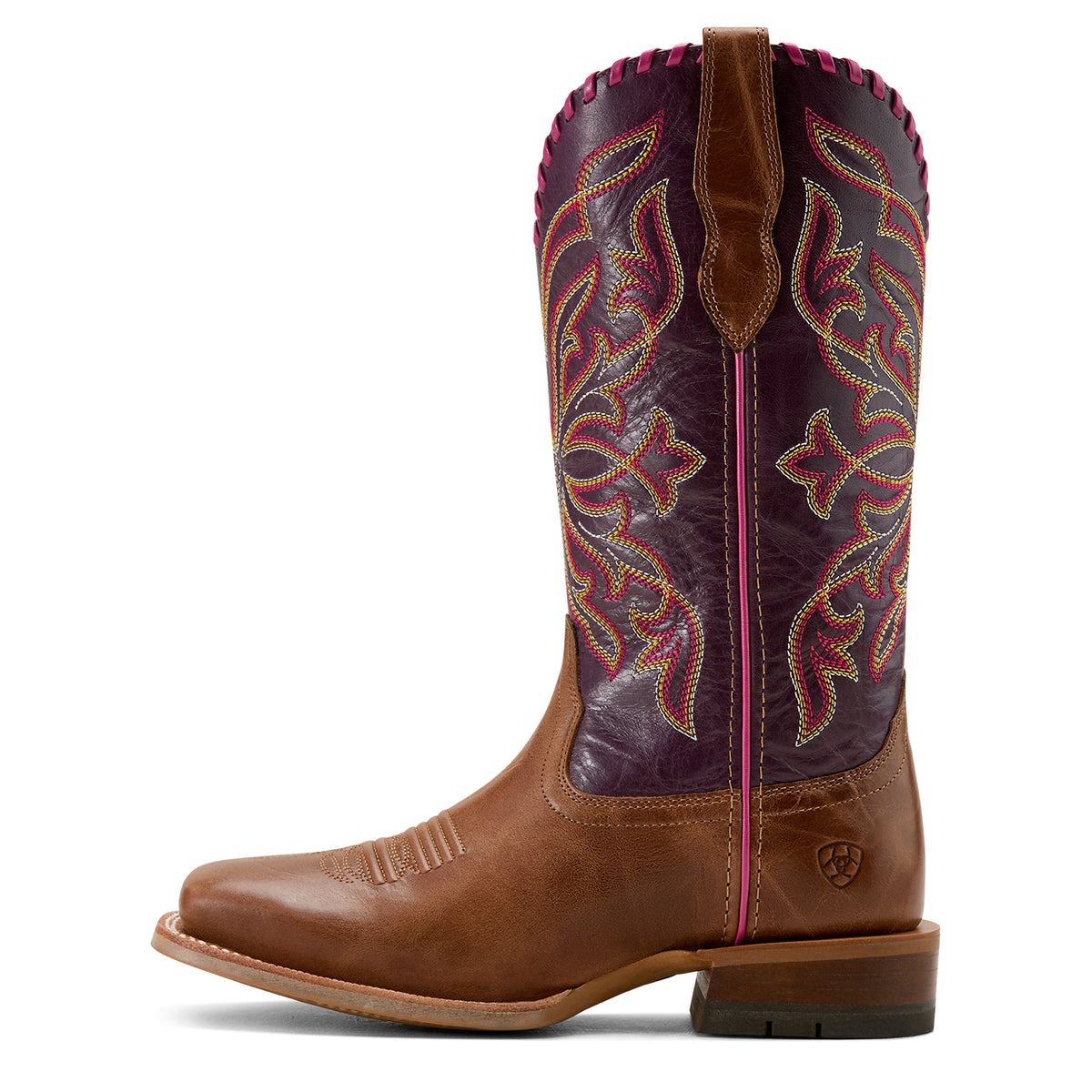 Ariat Womens Showdown - Dark Tan/Vino