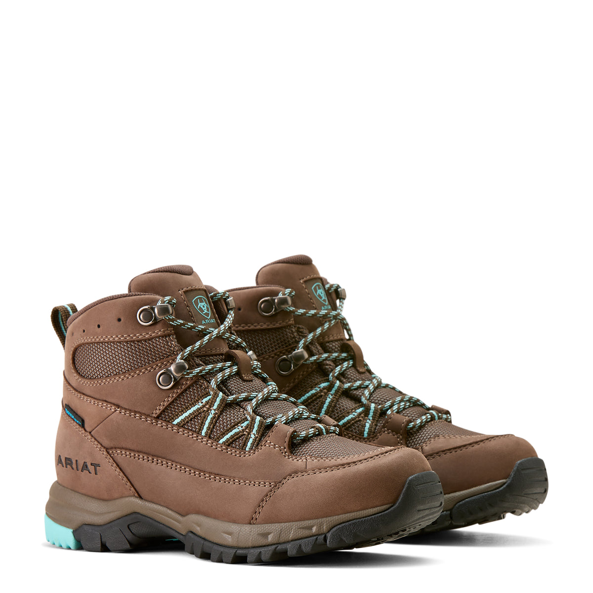 Ariat Womens Skyline Summit H20 - Bitter Brown/Aqua