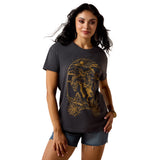 Ariat Womens Tombstone Tee - Smoke