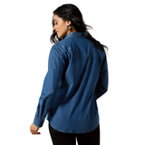Ariat Womens True Blue Shirt - Vintage Indigo