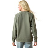 Ariat Womens Victoria Swewatshirt - Sea Spray