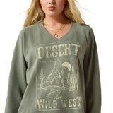 Ariat Womens Victoria Swewatshirt - Sea Spray