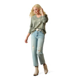 Ariat Womens Victoria Swewatshirt - Sea Spray