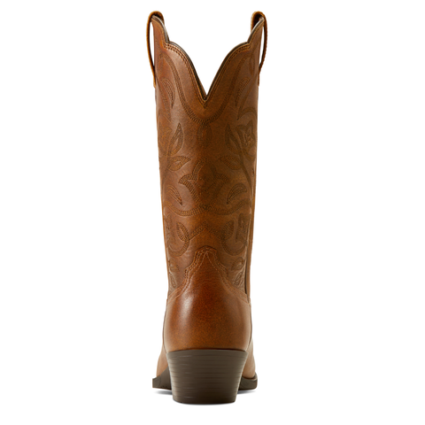 Ariat Womens Heritage Western R Toe - Copper Brown