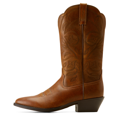 Ariat Womens Heritage Western R Toe - Copper Brown