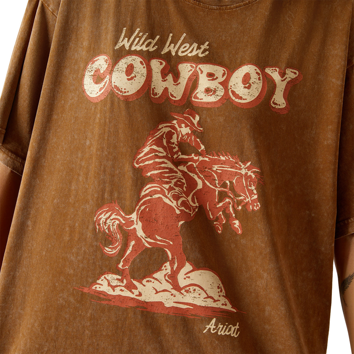 Ariat Womens Wild Tee - Toffee