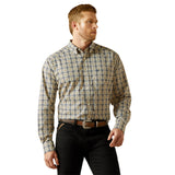 Ariat Mens Damon Wrinkle Free Shirt - Cream