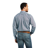 Ariat Mens Wrinkle Free Yoel Classic Shirt - Odyssey Grey