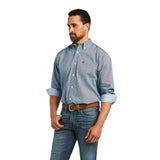 Ariat Mens Wrinkle Free Yoel Classic Shirt - Odyssey Grey