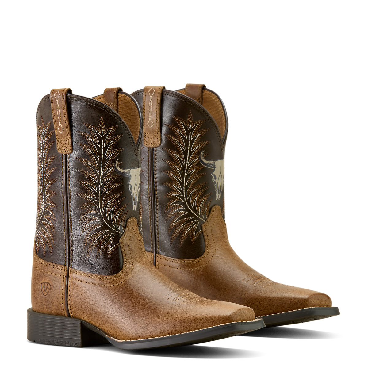 Ariat Youth Stampede - Desert Brown/Thunder Brown