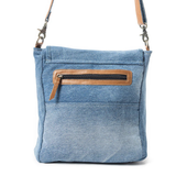 Ashley Adventure Crossbody Bag - Denim Blue