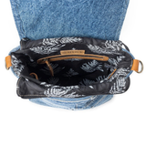 Ashley Adventure Crossbody Bag - Denim Blue