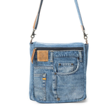 Ashley Adventure Crossbody Bag - Denim Blue