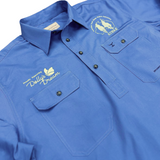 ATHRA Supporting Dollys Dream Womens Shirt - Blue