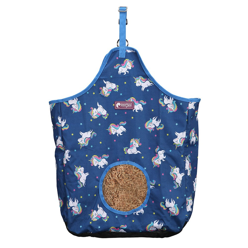 Bambino hay Bag Feeder - Unicorn