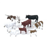 Big Country Toys - 8 Piece Cattle Set