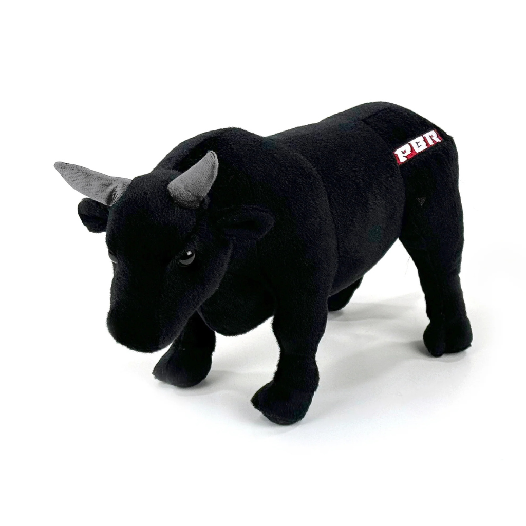 Big Country Toys PBR Bull Plush - Black