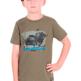 Bullzye Boys Banks Tee - Military