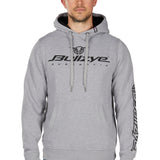 Bullzye Mens Determination Hoodie - Grey Marle