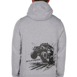 Bullzye Mens Determination Hoodie - Grey Marle