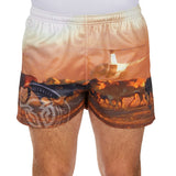 Bullzye Mens Helicopter Shorts - Multi